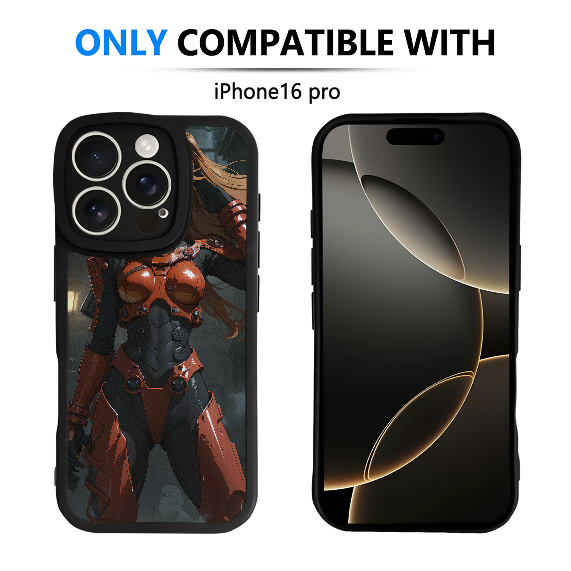 （画像用） EVA 新世紀エヴァンゲリオン 【iPhone 16シリーズ対応】シリコンスマホケース（レザー調） 材質：シリコン